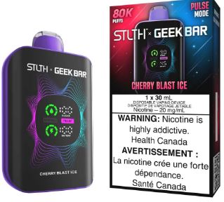 Cherry Blast Ice STLTH x Geek Bar 80K