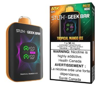 Tropical Mango Ice STLTH x Geek Bar 80K