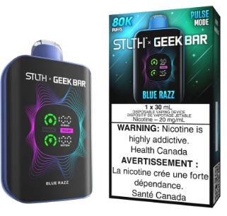 Blue Razz STLTH x Geek Bar 80K