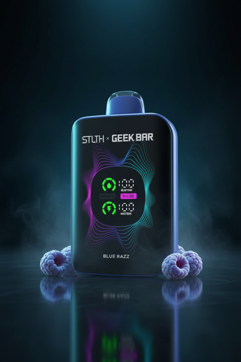 Blue Razz STLTH x Geek Bar 80K