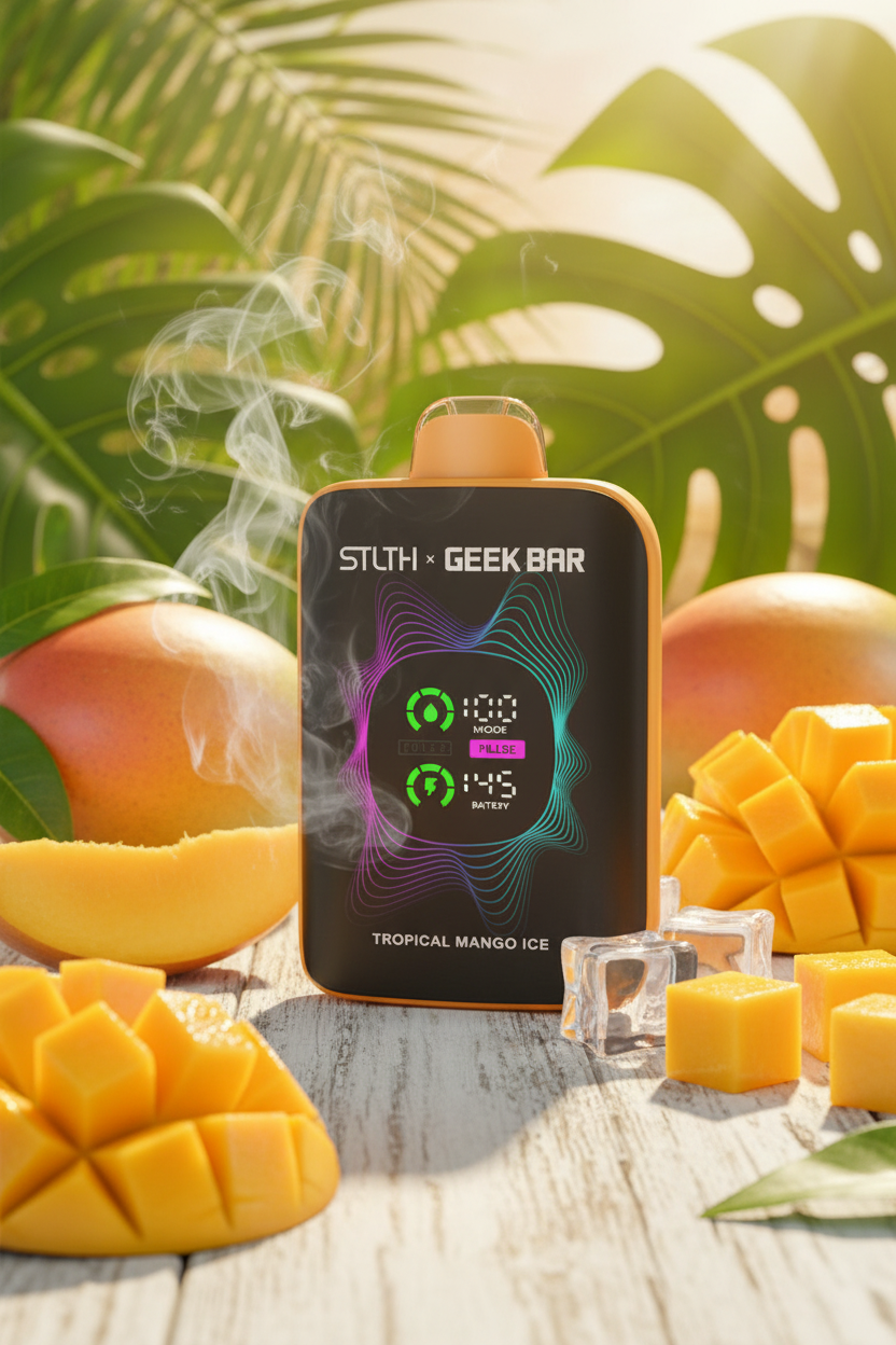 Tropical Mango Ice STLTH x Geek Bar 80K